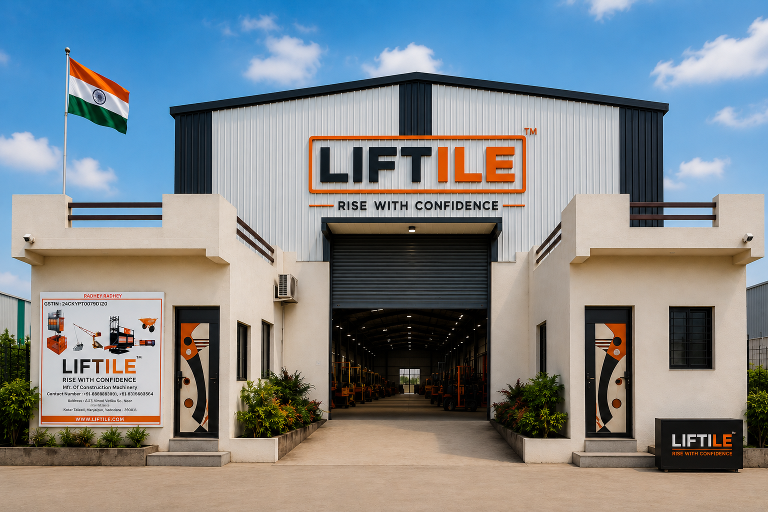 LIFTILE manufacturing facility, Vadodara
