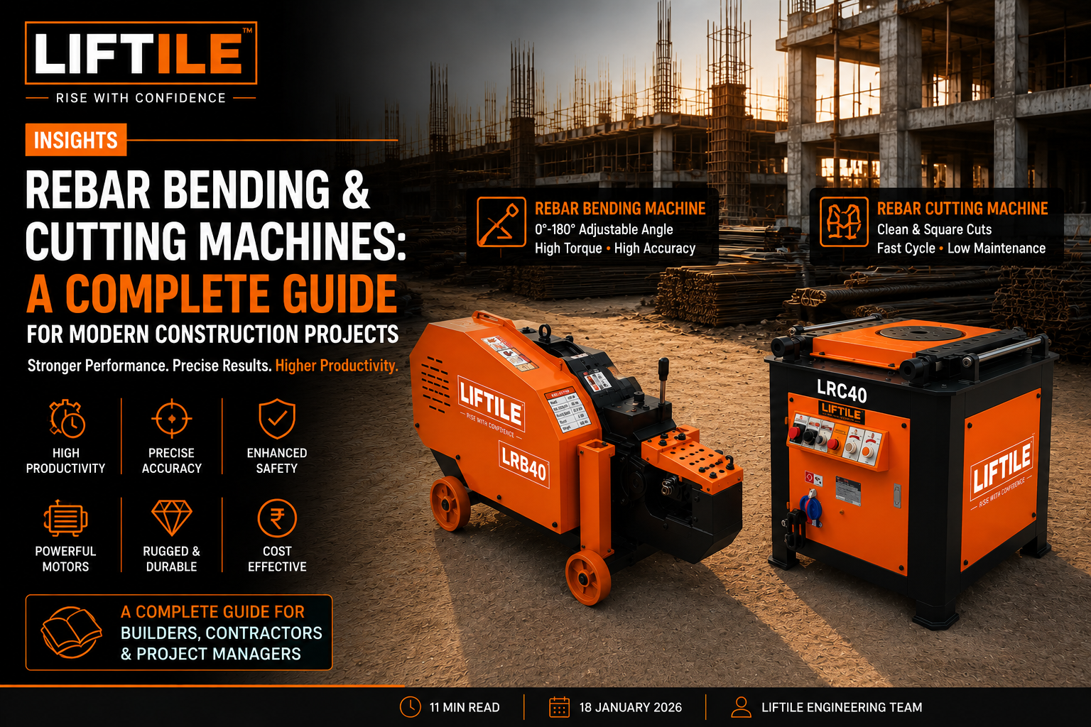 Rebar Bending & Cutting Machines: A Complete Guide for Modern Construction Projects