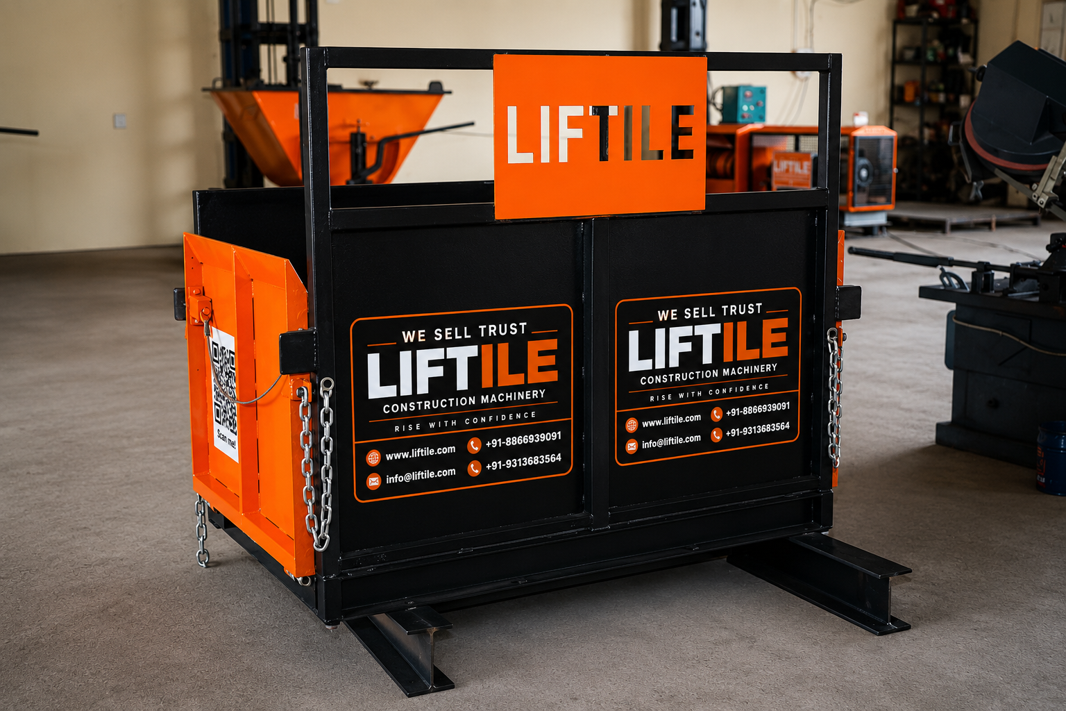 Rectangle Material Bucket